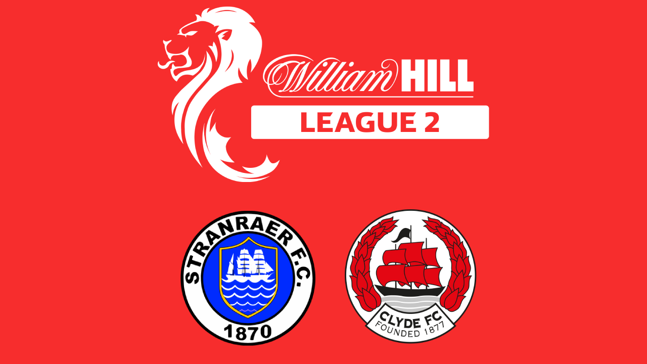 Event image Stranraer v Clyde | 31 October 2026 | William Hill League 2 | Clyde TV Live Stream