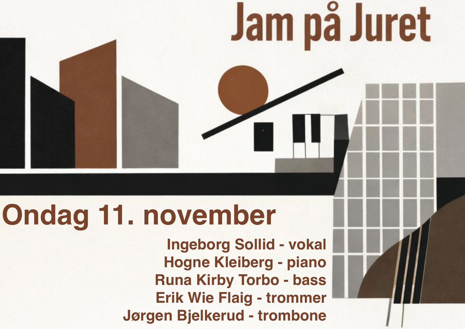Event image Jam på Juret // Onsdag 11. nov