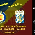 Event image BAIK Futsal - IFK Göteborg Futsal i SFL - Svenska Futsalligan
