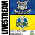 Event image for SHEFFIELD STEELDOGS V LEEDS KNIGHTS LIVE STREAM - TUESDAY 14TH FEBRUARY 2023 19:00PM FACEOFF