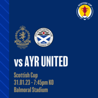Event image for Cove Rangers FC v Ayr United FC - Scottish Cup Fourth Round