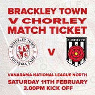 Event image for Brackley Town v Chorley F.C. – Vanarama North – Saturday 11th February 2023 - KO 3.00pm