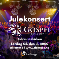 Event image Vi har frigjort flere billetter til Julekonsert med Gospel Explosion Bergen kl. 1800!!!