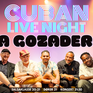 Event image Cuban Live Night 18.10 - La Gozadera // Skatten Oslo