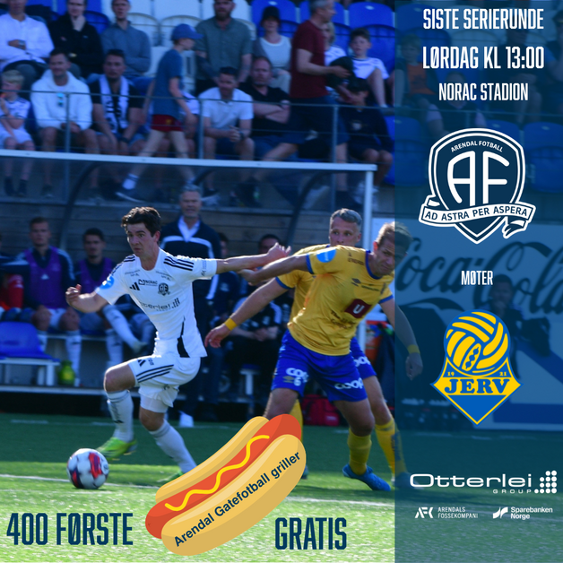 Event image 25.10.25, Arendal H - Jerv