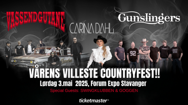 Event image Direkte buss til Countryfest!