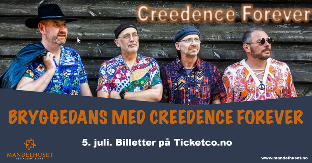 Event image Bryggedans - Creedence Forever 2025