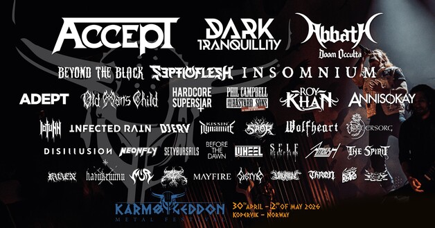 Event image Karmøygeddon Metal Festival 2026