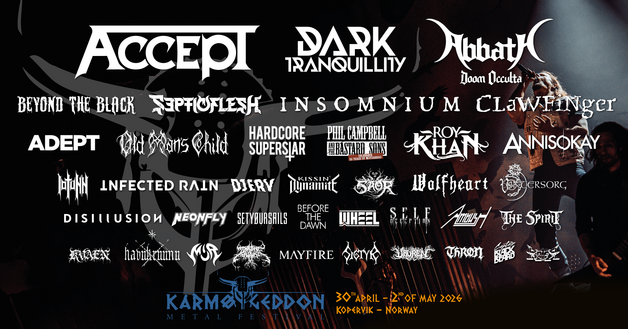 Event image Karmøygeddon Metal Festival 2026