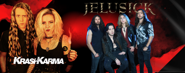 Event image JELUSICK (HR) + KRASHKARMA (US) - Rock Revival Sundays Live