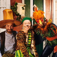 Event image Endelig lørdag! Familieforestilling. Gubben og katten og hanespetaklet med Askeladden friteater