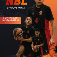 Event image Greenwich Titans U14 NBL Trials 2025