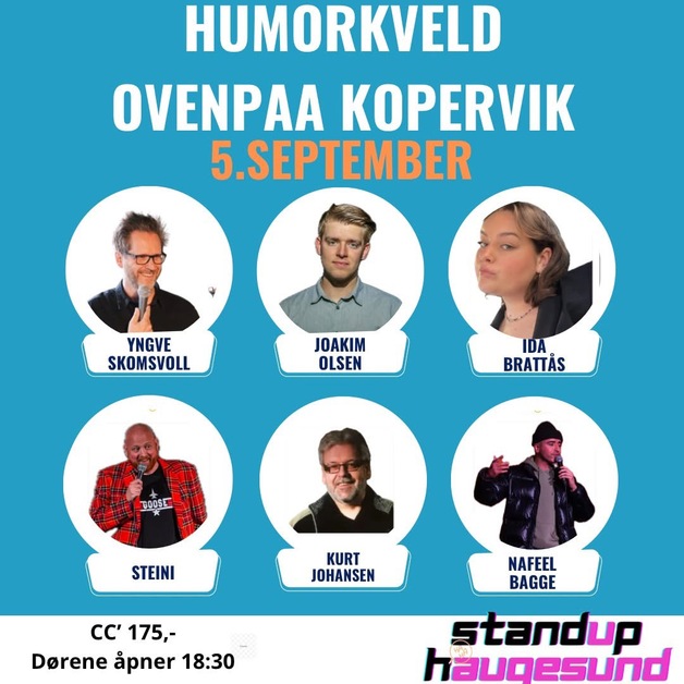 Event image Ovenpaa Humorkveld