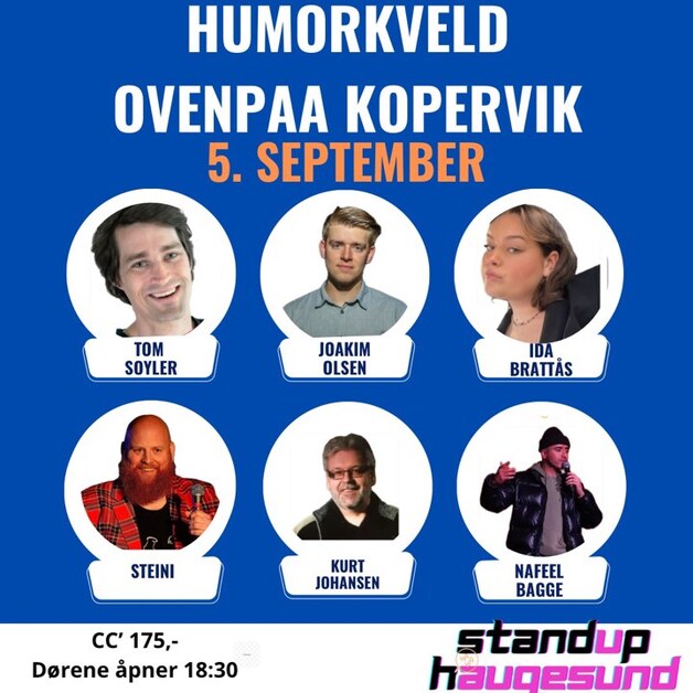 Event image Ovenpaa Humorkveld