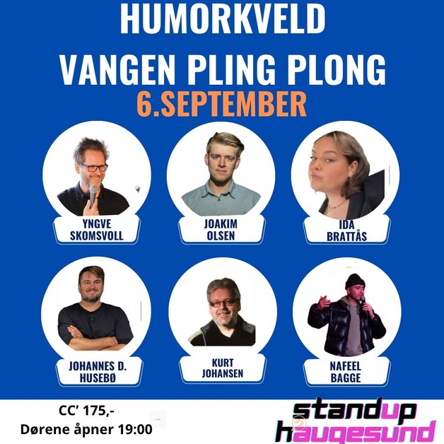 Event image Vangen Pling Plong Humorkveld