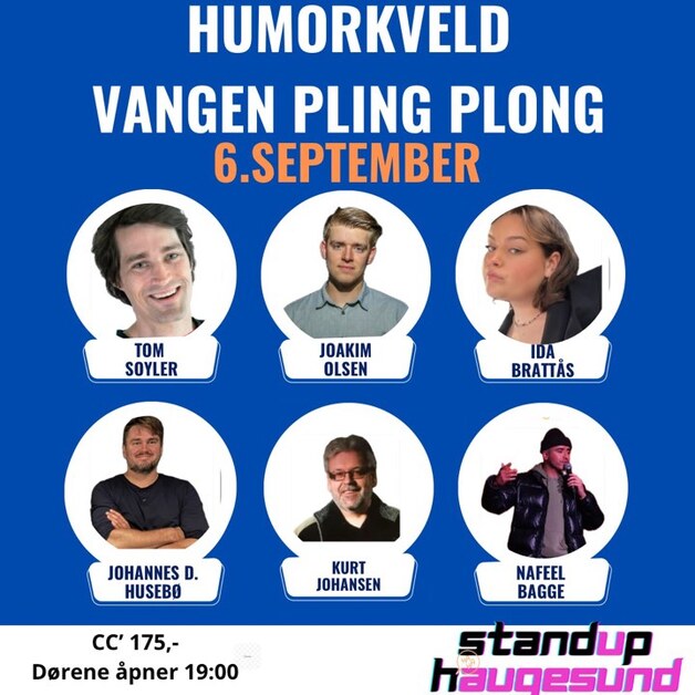 Event image Vangen Pling Plong Humorkveld