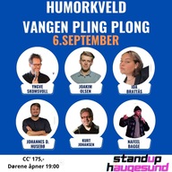 Event image Vangen Pling Plong Humorkveld
