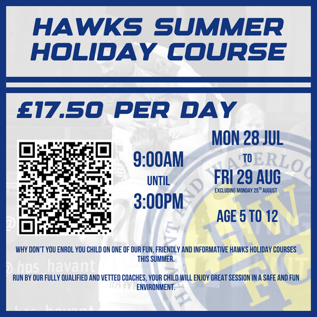 Event image Havant and Waterlooville Football Club Summer Holiday Course