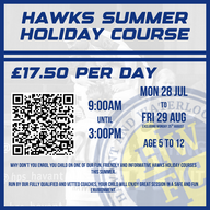 Event image Havant and Waterlooville Football Club Summer Holiday Course