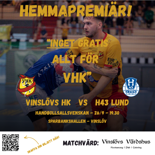 Event image Vinslövs HK vs H43 Lund