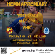 Event image Vinslövs HK vs H43 Lund