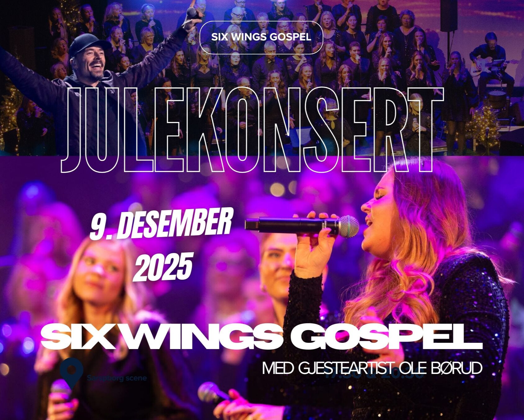 Six Wings Gospel – Julekonsert