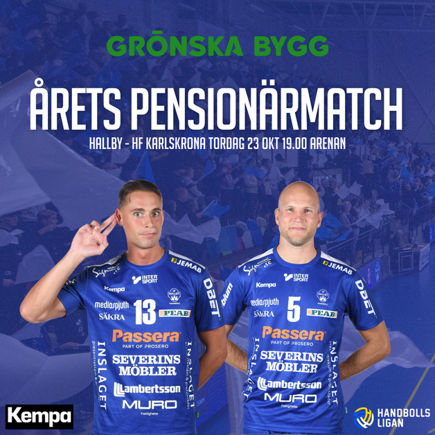 Event image Hallby Handboll - HF Karlskrona (Herr)