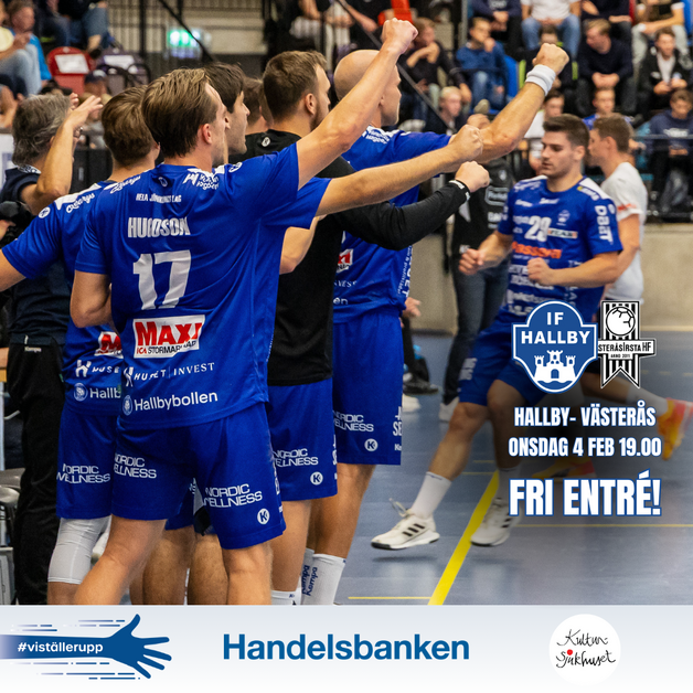 Event image Hallby Handboll - VästeråsIrsta HF (Herr)