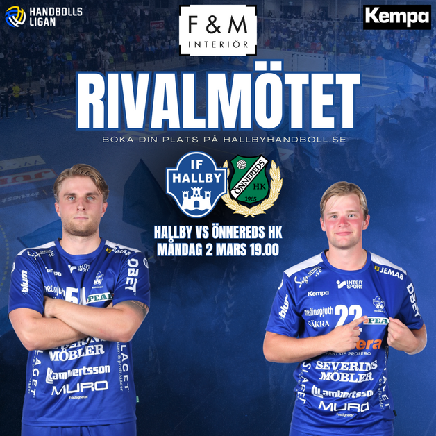 Event image Hallby Handboll - Önnereds HK (Herr)