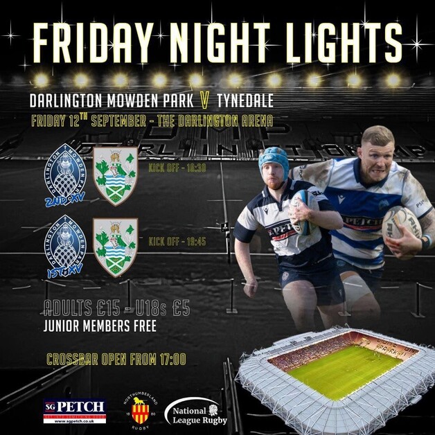 Event image Darlington Mowden Park v Tynedale