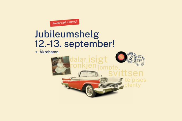 Event image Jubileumshelg: Utvandringen fra Karmøy til Amerika – foredrag og konsert