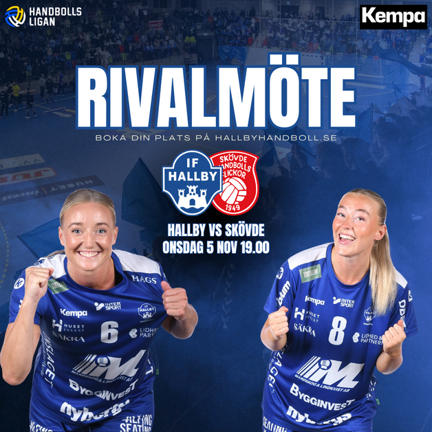 Event image Hallby Handboll - Skövde HF (Dam)