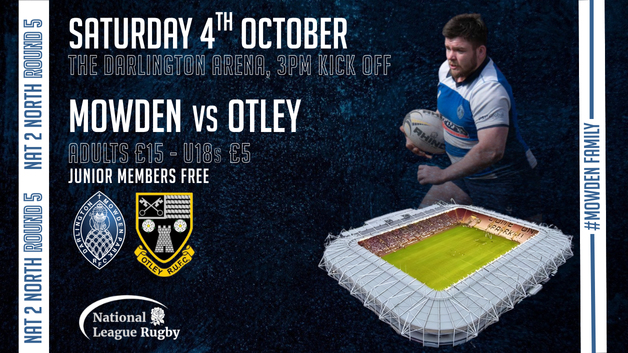 Event image Darlington Mowden Park v Otley