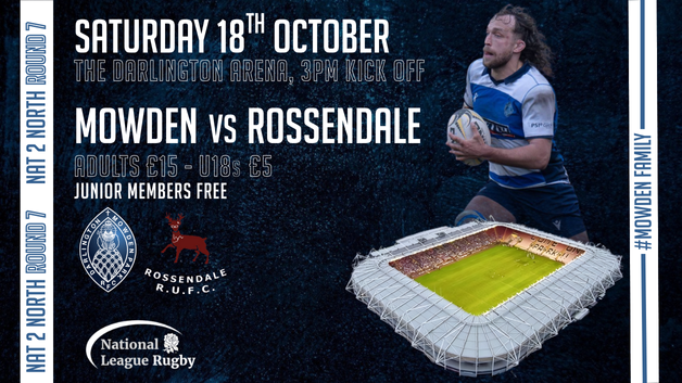 Event image Darlington Mowden Park v Rossendale