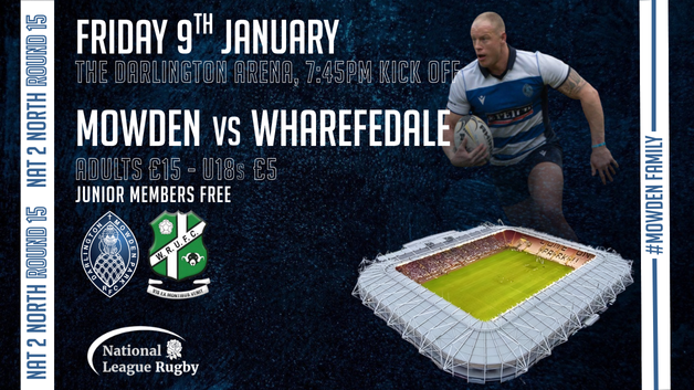 Event image Darlington Mowden Park v Wharfedale