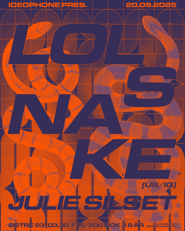 Event image Ideophone Records pres: Lolsnake og Julie Silset 