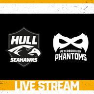 Event image Hull Seahawks vs Peterborough Phantoms 1/11/25 LIVE STREAM