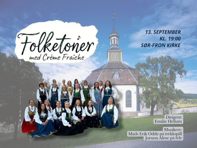 Event image Folketoner med Crème Fraîche