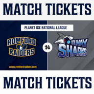 Event image Romford Raiders Ice Hockey vs Solway Sharks - Sunday - 28.09.2025