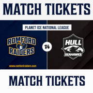 Event image Romford Raiders Ice Hockey vs Hull Seahawks Saturday - 25.10.2025