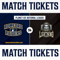 Event image Romford Raiders vs Milton Keynes Lightning - Sunday - 30.11.2025