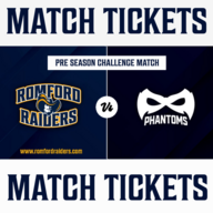 Event image Romford Raiders vs Peterborough Phantoms Sunday - 21.12.2025