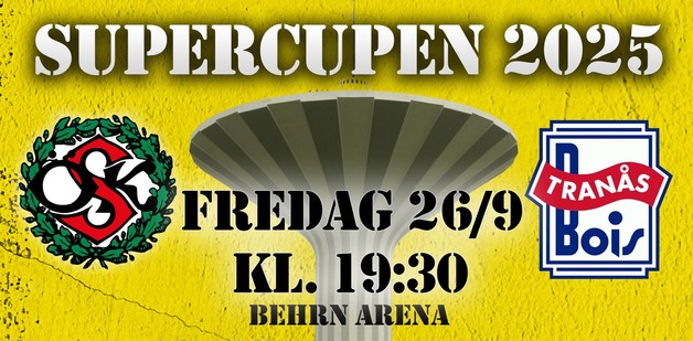 Event image Örebro SK Bandy - Tranås  Supercupen