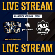 Event image **LIVE STREAM** Romford Raiders vs Hull Seahawks | Saturday 25th October 2025 | 17:15 Face Off