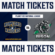 Event image Romford Raiders Ice Hockey vs Basingstoke Bison - Sunday - 23.11.2025