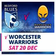 Event image Bedford Blues v Worcester Warriors