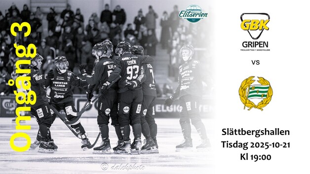 Event image Gripen Trollhättan BK vs Hammarby IF