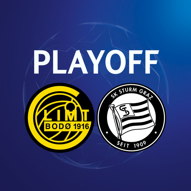 Event image UEFA Champions League Play Off 2025 - FK Bodø/Glimt - Sturm Graz