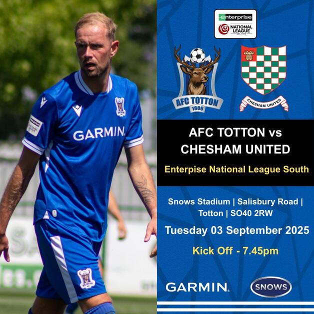 Event image AFC Totton v Chesham Utd