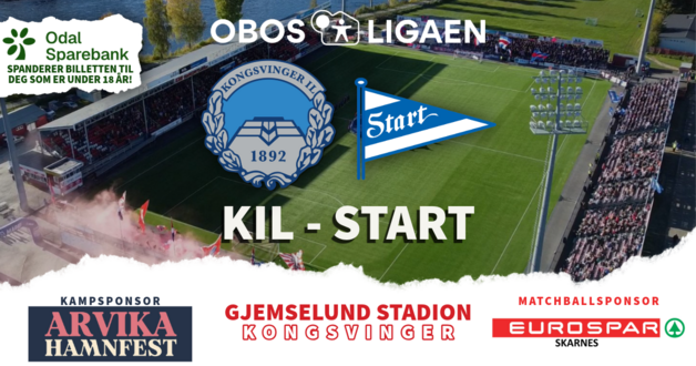 Event image KONGSVINGER - START | OBOS-LIGAEN 2025
